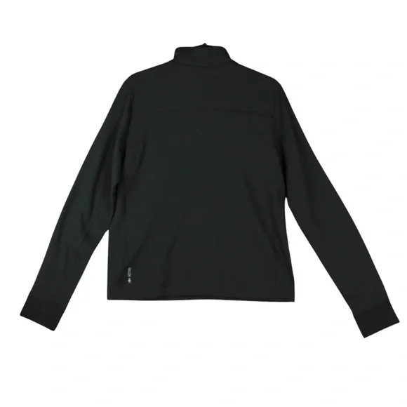 Smartwool Women Active Uptempo Quarter Zip Top Size L Black NWT Merino Wool - Picture 5 of 15